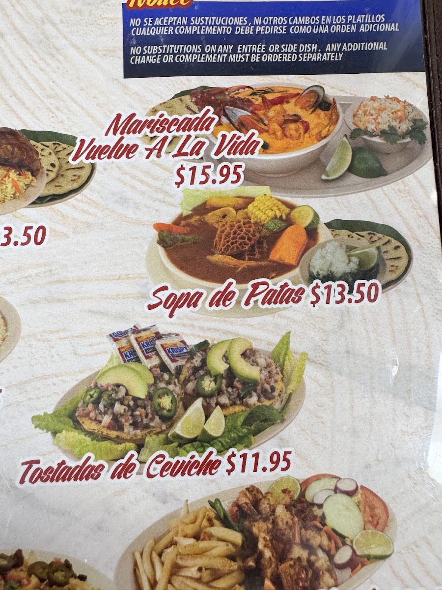 Reina's Restaurant #2 Menu - Image 2